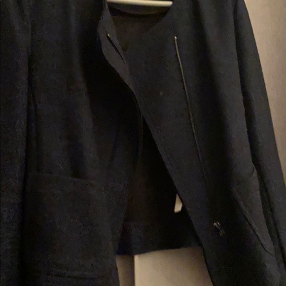 Blue / black blazer - Picture 3 of 4